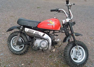 Monkey ennen purkamista ja siistimistä.